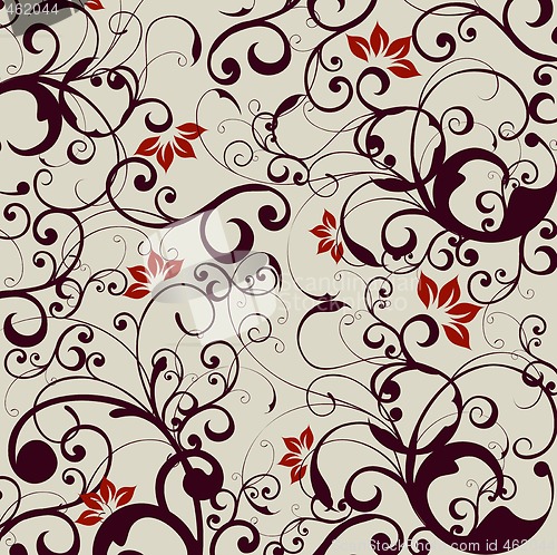 Image of floral background
