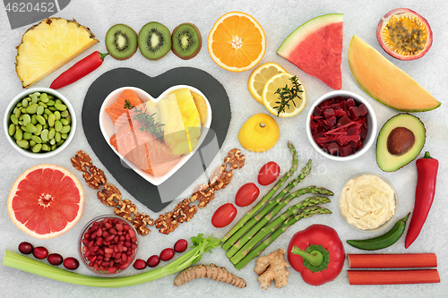 Image of Healthy Heart Food to Support the Cardiovascular System 