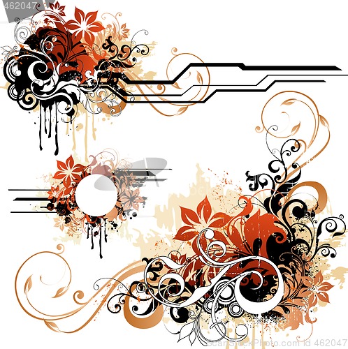 Image of floral design elements