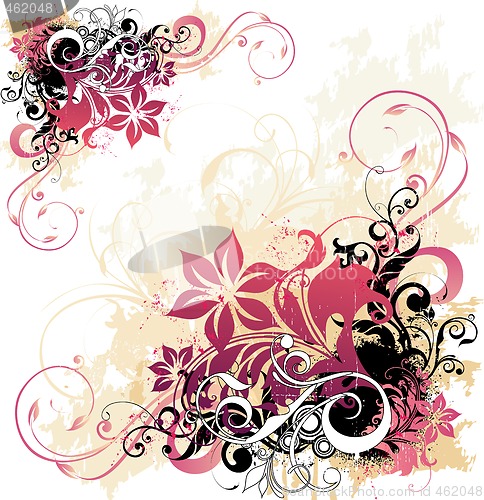 Image of floral background