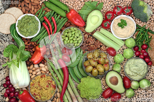 Image of Vegan Plant Based Health Food 