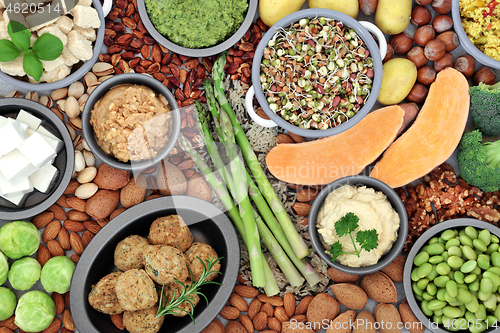 Image of Vegan Health Food for Ethical Eating