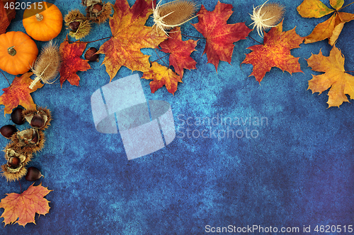 Image of Autumn Festival Border Composition