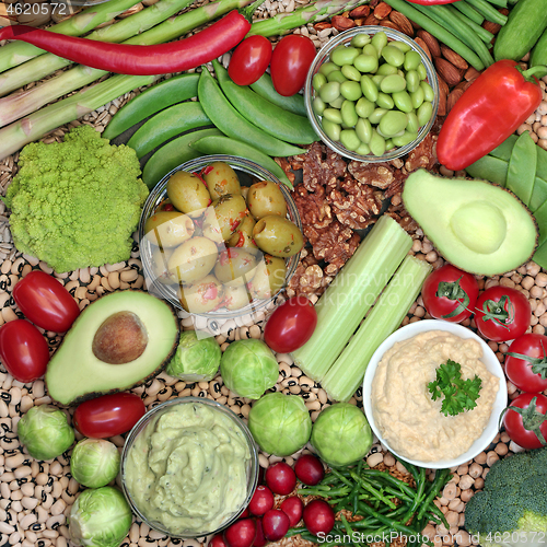 Image of Vegan Health Food for Ethical Eating