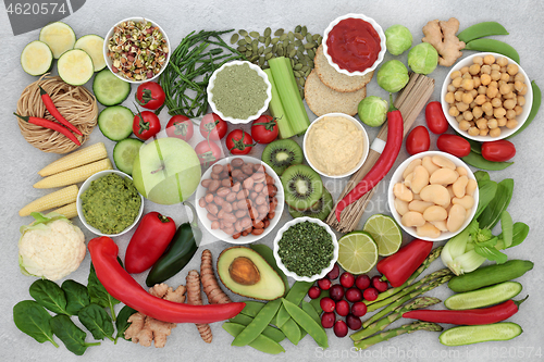 Image of Vegan Healthy Food for Clean Eating