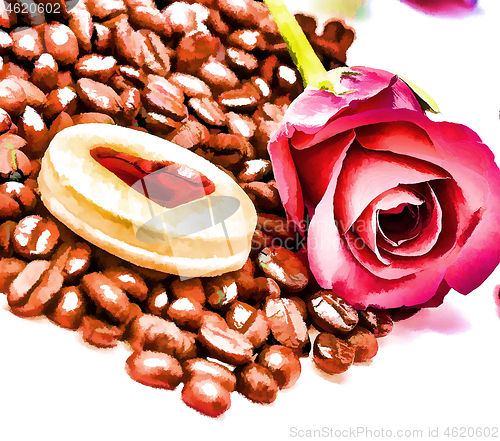 Image of Special Coffee Beans Means Drink Coffees And Roasted 