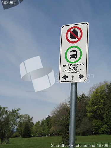 Image of no stopping sign