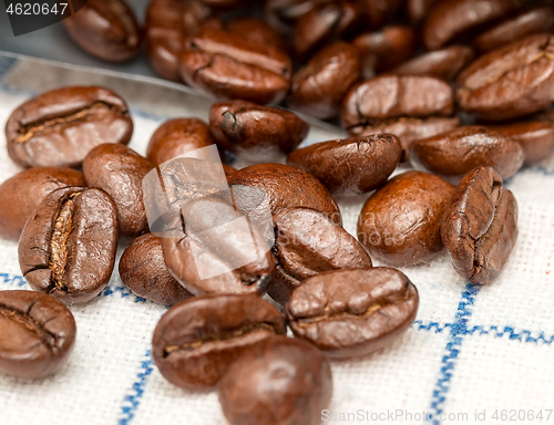 Image of Coffee Beans Indicates Hot Drink And Brown