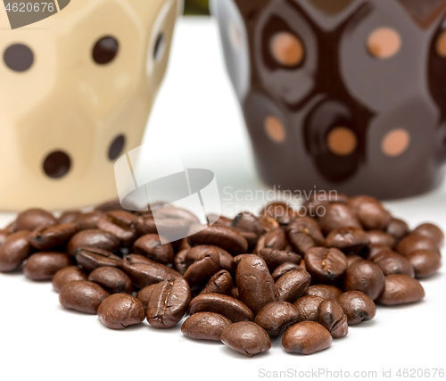 Image of Special Coffee Beans Shows Drink Delicious And Decaf  