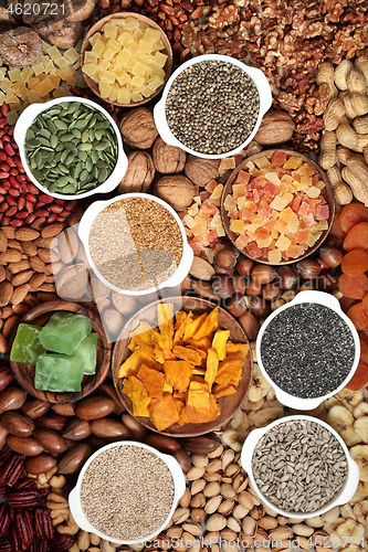 Image of Dried Fruit Seed and Nut Collection