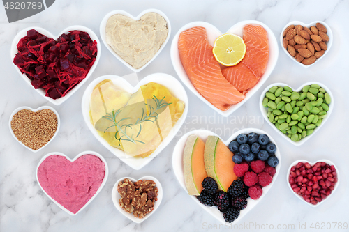 Image of Health Food for a Healthy Heart