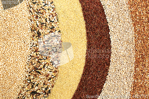 Image of Healthy Food with Super Grains