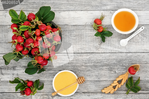 Image of Rosehip Berries for Cold Remedy