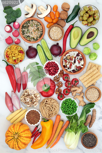 Image of Vegan Health Food for a Healthy Life