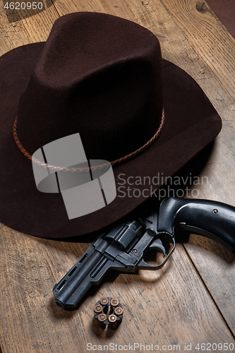 Image of Hat And Gun