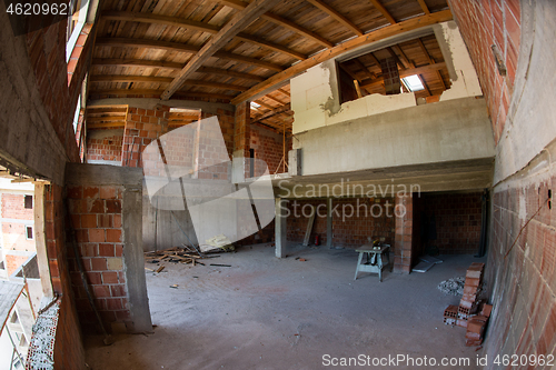 Image of interior of construction site