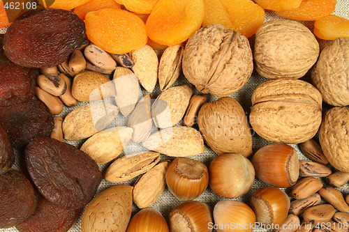 Image of Nuts and dried fruit