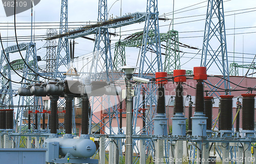 Image of Electricity transformation station