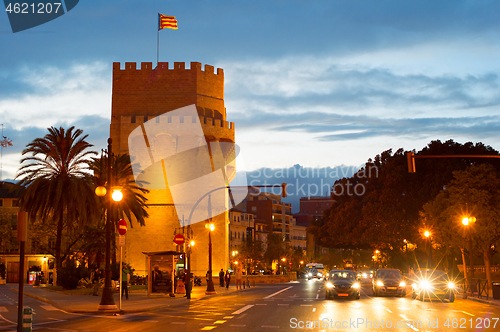 Image of Serrano Towers, Valencia, Spain