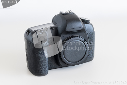 Image of DSLR camera without lens