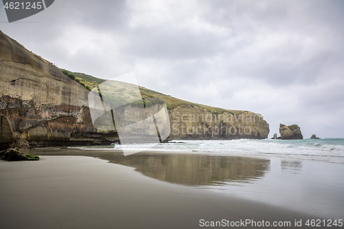 Image of Tunnel Beach New Zealand