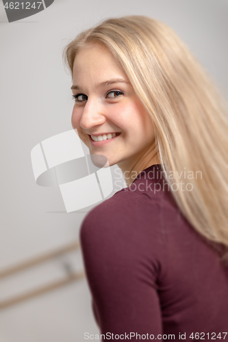 Image of young blond woman