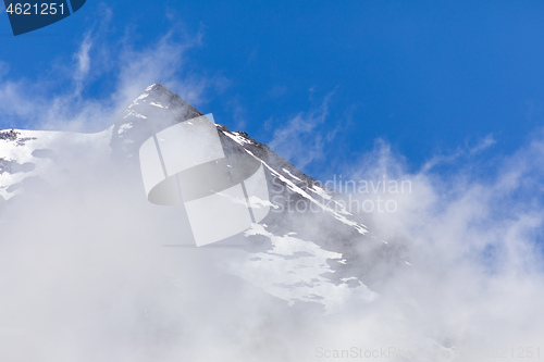 Image of details volcano Mount Taranaki, New Zealand 