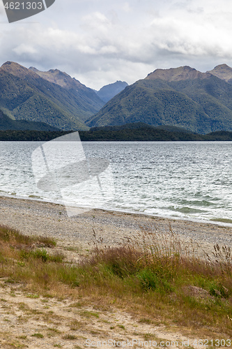 Image of scenery at Lake Te Anau, New Zealand