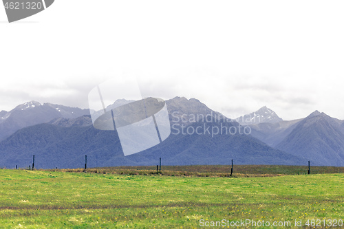 Image of mountain view in New Zealand