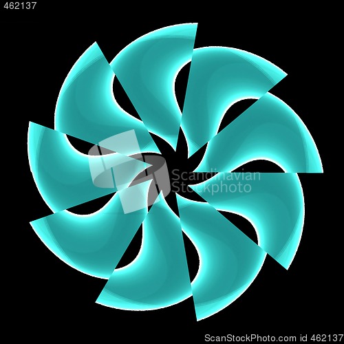 Image of Abstract 3d background