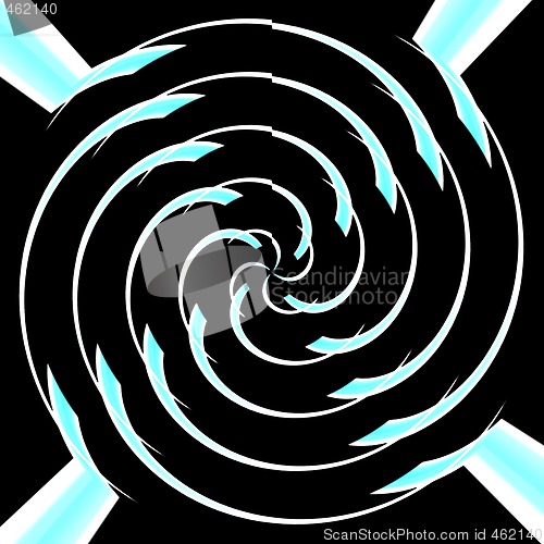 Image of Abstract 3d background