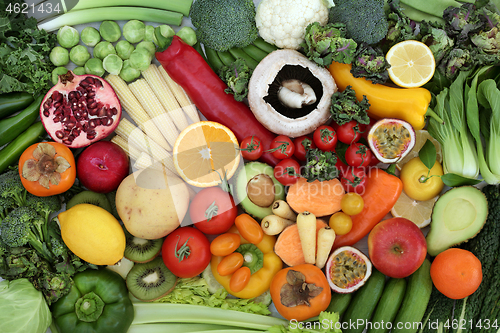 Image of High Fibre Fruit and Vegetables