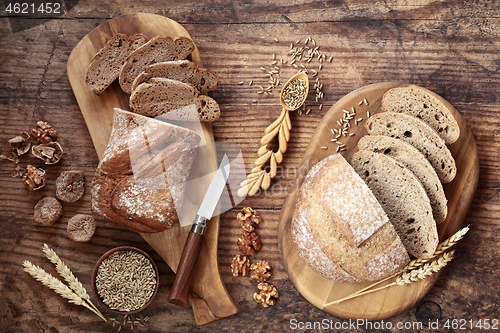 Image of High Fibre Rye and Sourdough Bread