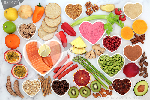 Image of Health Food for a Healthy Heart