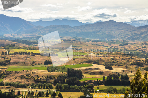 Image of Landscape scenery in south New Zealand