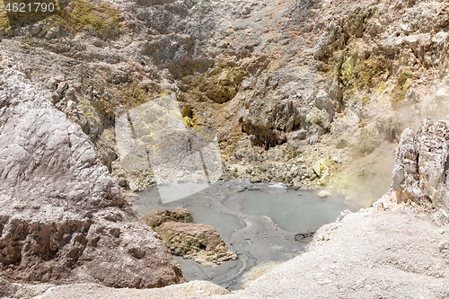 Image of geothermal activity at Rotorua in New Zealand