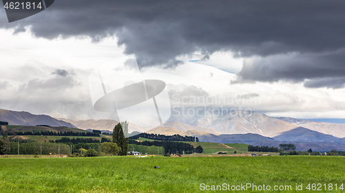 Image of Landscape scenery in south New Zealand