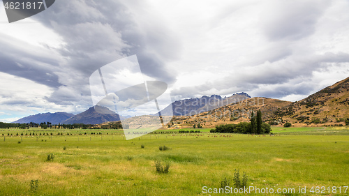 Image of Landscape scenery in south New Zealand