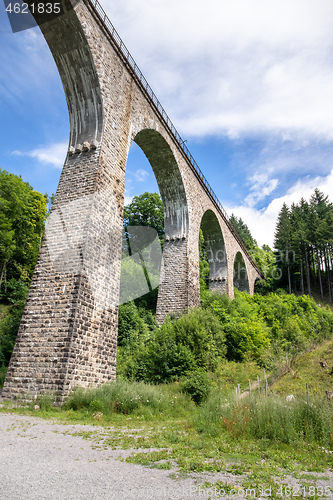 Image of the Ravenna Bridge railway viaduct on the Höllental Railway lin