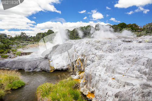 Image of volcanic activities at waimangu