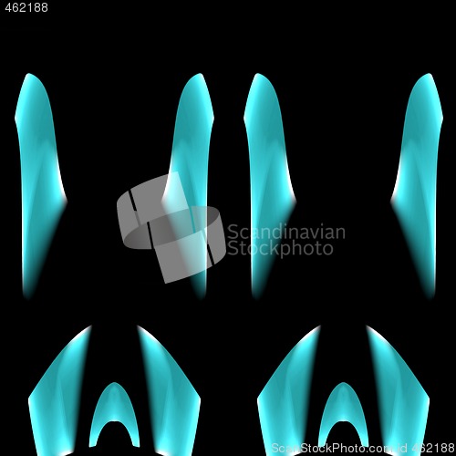 Image of Abstract 3d background