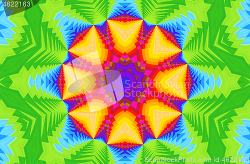 Image of Bright colorful background with abstract pattern