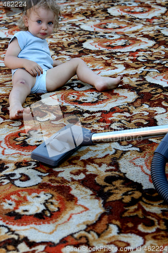 Image of Cleaning carpet