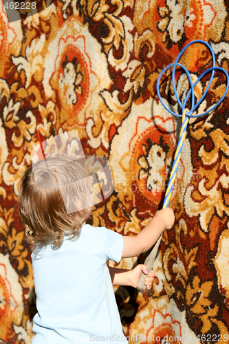 Image of Cleaning carpet