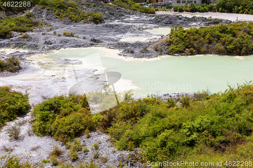 Image of volcanic activities at waimangu