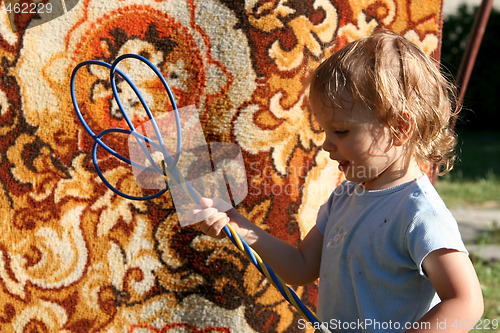 Image of Cleaning carpet