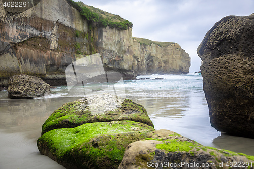 Image of Tunnel Beach New Zealand