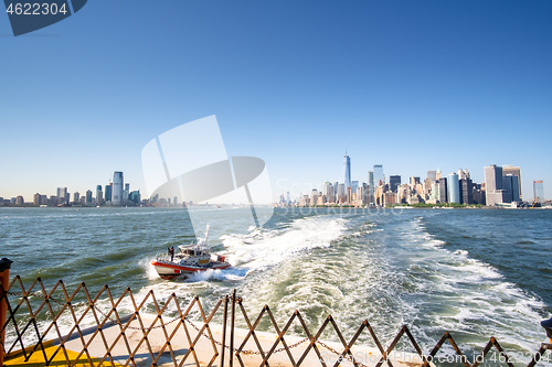 Image of New York city high rise buildings