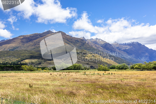 Image of Landscape scenery in south New Zealand