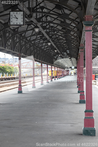 Image of railway station of Dunedin south New Zealand